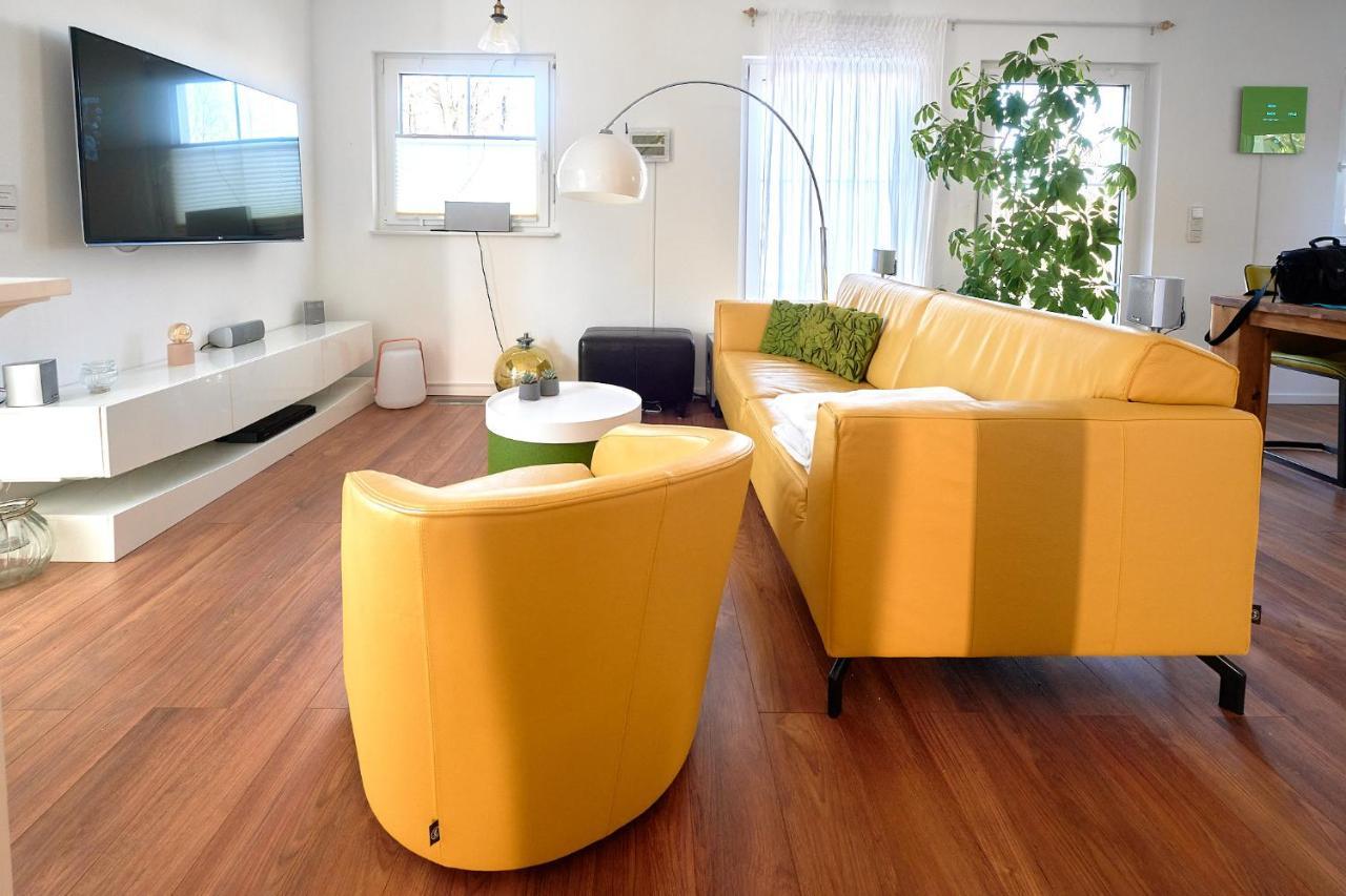 Göhren-Lebbin Fleesentraum Seevilla Kormoran - Direkt Am Fleesensee - Familien Und Aktivurlauber - Whirlpool Sauna Garten Nintendo - Sup Kanu Kajak Inklusive מראה חיצוני תמונה
